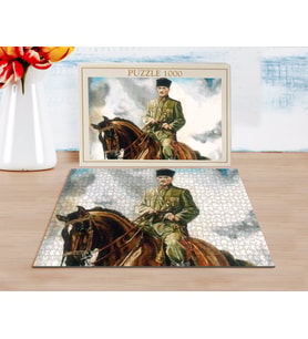 BK Home Atatürk Tasarımlı 1000 Parça Profesyonel Puzzle-44