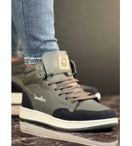 Benetton Erkek Günlük Bilekli Sneaker Ayakkabı (Füme)