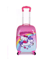 Hello kıtty 95725 Çocuk Valizi 4 Tekerlekli Polycarbon (Pembe)