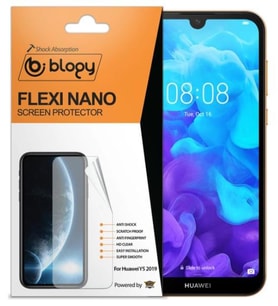 Blogy Y5 2019 ile Uyumlu Flexi Nano Ekran Koruyucu (Şeffaf)