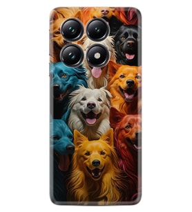 Xiaomi 14T Pro Kılıf Boutique Baskılı Resimli Köpekçikler Pcode -026