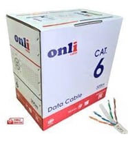 Onli ER-6002 U-UTP 23 AWG CCA CU 305 Metre Cat6 Kablo