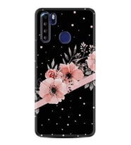 Reeder P13 Blue Max Kılıf Desenli Silikon Flowers Dots