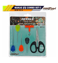 Portfish Boili Makas Şiş Combo Seti 6 lı