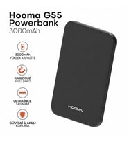 Hooma Magpulse 3 Slim 3000 mAh Powerbank Siyah (Hooma Türkiye Garantili)