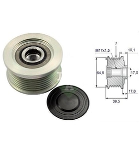 Alternatör Gergi Rulmanı Navara / Skystar / Pathfinder