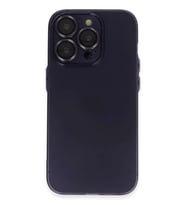 iPhone 14 Pro Max Kılıf Luko Lens Silikon - Derin Mor