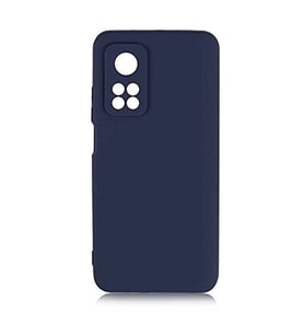 Coverzone Xiaomi Mi 10T Pro 5G ?le Uyumlu K?l?f Z-Mara Lansman Vieri Tam Koruma Arka Kapak Kamera Koruma �?k?nt?l? P�r�zs�z Y�zey Lacivert
