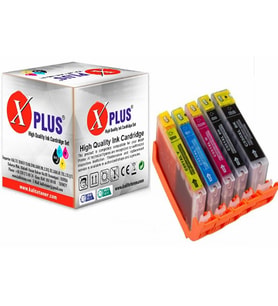 Xplus® Canon Pgı-550Xl, Clı-551Xl 5 Renk Muadil Kartuş (Çok Renkli)
