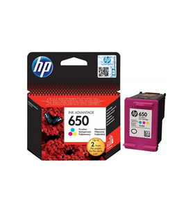 HP CZ102A No 650 3 Renkli Mürekkep Kartuşu