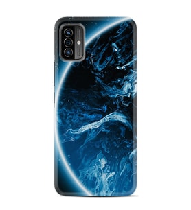 Reeder P13 Pro Max Lite 2022 Kılıf Silikon Desen Özel Seri Blue Planet 1610