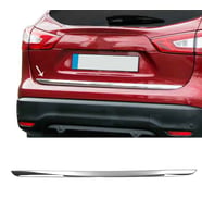 Nissan Qashqai Krom Bagaj Alt Çıta Formlu 2014 - 2021 Arası Paslanmaz Çelik