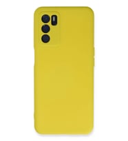 A16 Kılıf Nano içi Kadife Silikon - Sarı