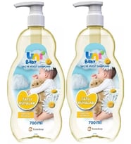 Uni Baby Bebek Şampuanı 700ML Tatlı Rüyalar (Pompalı) (2 Li Set)