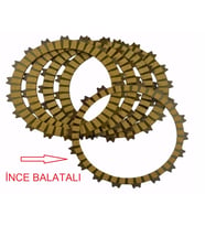 HONDA CBR 250 DEBRİYAJ BALATASI ORJİNAL KALİTE TAİWAN (Siyah)