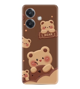 Oppo A3 Kılıf Boutique Baskılı Resimli Bears Pcode -032