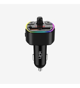 GP14 Premium Üçlü Şarj PD ve QC3.0 38w 5.0 Bluetooth FM Verici (Siyah)