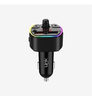 GP14 Premium Üçlü Şarj PD ve QC3.0 38w 5.0 Bluetooth FM Verici (Siyah)