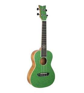 Dmx Guitars Element Serisi Concert Ukulele (Glitter Green)