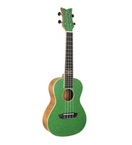 Dmx Guitars Element Serisi Concert Ukulele (Glitter Green)