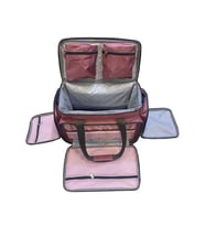 Pembe Ev Tipi Dikiş Makine Çantası  Çanta Hurcu  Profesyonel Dikiş Makinesi Çantası