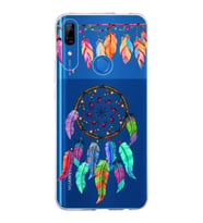 PrintiFy Huawei P Smart Z ile Uyumlu 1mm Slim Fit Nazar Boncuğu 6 Baskılı Şeffaf  Kılıf