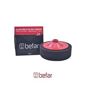 BEFAR 02403 VİDALI SİYAH CİLA SÜNGERİ 150MM