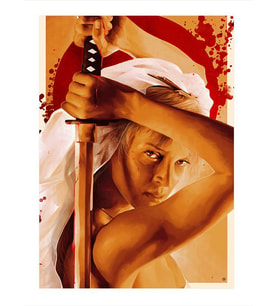 Kill Bill Hediyelik Mdf Tablo
