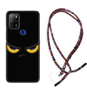 Omix X300 X500 X400 X600 X700 Kılıf Boyun Asklı Rasta Silikon Black Eyes 1644