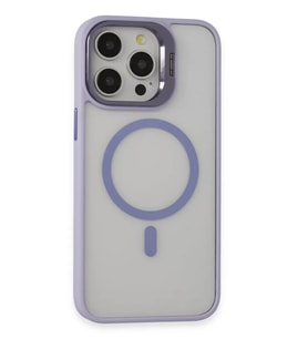 Iphone 15 Kılıf Roblox Lens Magsafe Standlı Kapak - Lila