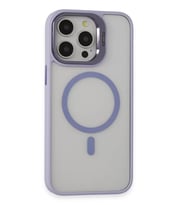 Iphone 15 Kılıf Roblox Lens Magsafe Standlı Kapak - Lila