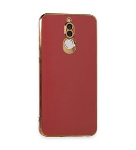 Huawei Mate 10 Lite Kılıf Volet Silikon - Kırmızı
