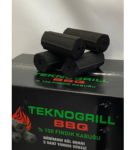 Narım %100 Fındık Kabuğu Mangal Kömürü 10 KG