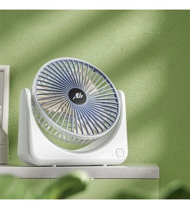 Ally S21 Şarjlı Fan Ergonomik Ev Ofis Sessiz Vantilatör-(5775) - SSSSSS5169-2581