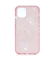 iPhone 12 Mini Kılıf Işıldayan Şık Tasarım Eni Kılıf (Pembe)