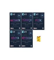 TYT Denemeler Matematik Türkçe Fizik Kimya Biyoloji 5li Set