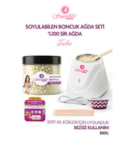 Smoothly Talco Batık Tedavisi Boncuk Ağda, Ekstra Pudralı Batık Önleyici Ağda Seti 300 g.  Sir Ağda Makinası