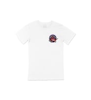 Toronto Raptors Cep Logo Tasarımlı Beyaz Tişört