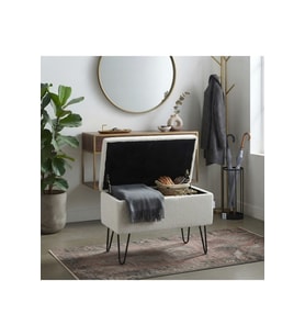 Buklet Kumaş Sandıklı Puf 50x33 cm