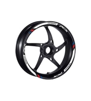 M Power Honda PCX Jant Şeridi 1 Set Beyaz