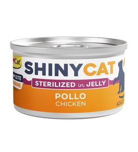 GimCat Shinycat Jöle İçinde Tavuklu Kısırlaştırılmış Kedi Konservesi 70g