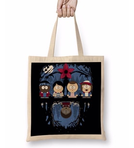 Stranger Things Stranger Park Bez Çanta Uzun Saplı
