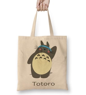 Totoro Bez Çanta Uzun Saplı