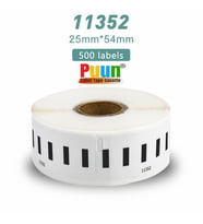 PUUN®Dymo Lw 11352 Muadil Iade Adres Etıketı 500 Etiket/paket 25MM x 54MM Labelwriter EL60, LW310, LW320, LW330, LW400, LW450, (Çok Renkli)