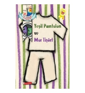 Yeşil Pantolon ve Mor Tişört