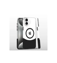 İphone 16 Carbon Puzzle Kapak - Siyah-2