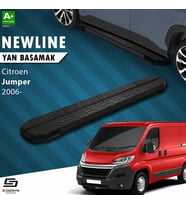 S-Dizayn Citroen Jumper 3 Kısa Şase NewLine Siyah Yan Basamak 203 Cm 2006-2022 A+ Kalite