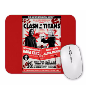 Fight Clash of Titans Mouse Pad