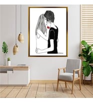 Altın  Çerçeveli tablo n1697