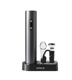 EZERE Sarjlı Otomatik Şarap Açacağı Tirbuşon Seti Şarap açma seti-(5775) - SSSSSS5578-1104